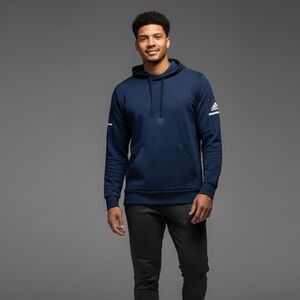 Adidas Pullover hoodie blue men’s size large.